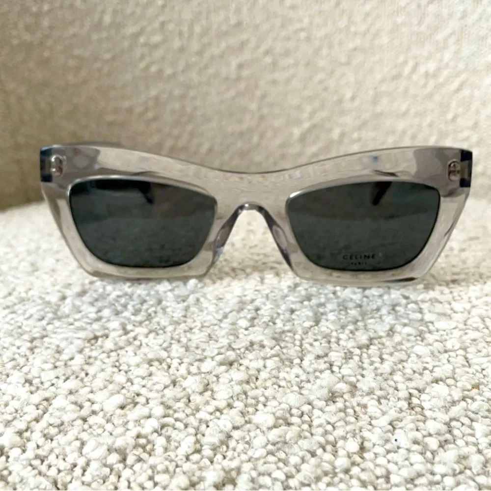 ♥️ Celine CL 41399/S 8A ORDN Cat Eye/ Butterfly Sunglasses RARE